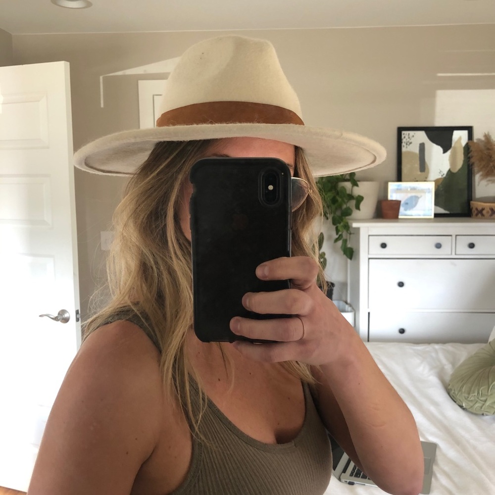 Free People Wide-Brim Felt Hat